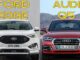 audi q5 et ford edge : comparatif des géants