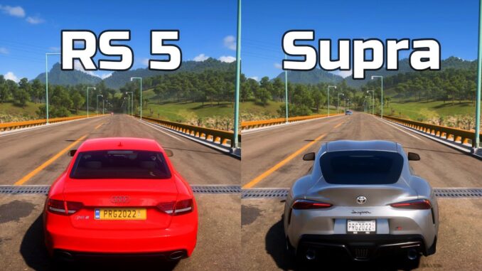 quelle sportive choisir? comparatif audi rs5 toyota gr supra