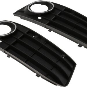 shiwaki paire de feux antibrouillard de pare chocs couverture anti buée de grille avant pour audi b8 a4 a4l (09 11) année