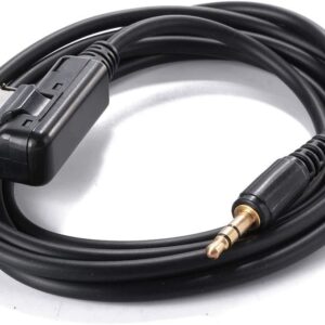 câble adaptateur audio ami mmi vers aux mp3 3,5 mm pour vw audi a3 a4 a5 a6 a8 q3 q5 q7 (100 cm)