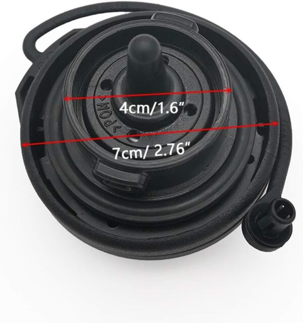 bouchons de réservoir de carburant couvercle de réservoir de gaz interne pour a1 a3 a4 a5 a6 a7 a8 q3 q5 q7 accessoires