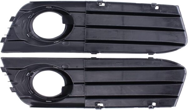 houyeen 2 pièces grille de pare chocs avant pour a udi a4 b8 2009 2012 gauche et droite noir