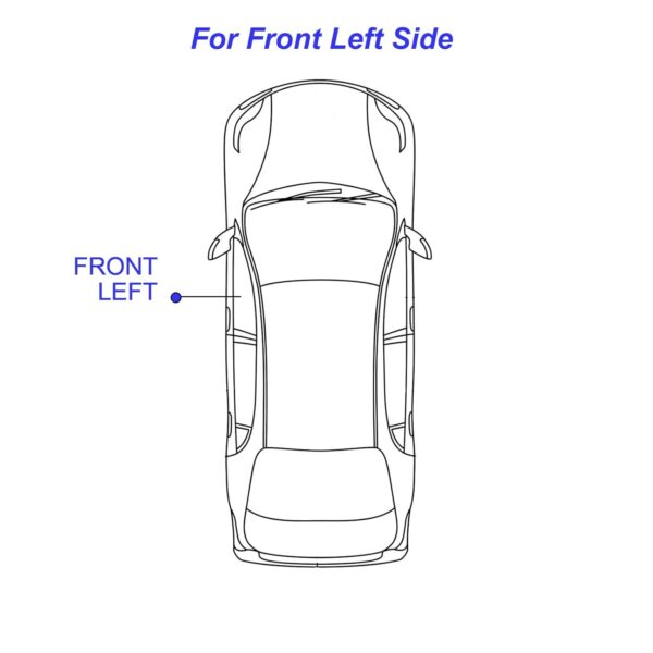 twowinds interrupteur de lève vitre compatible avec audi a3 s3 a6 s6 rs6 q7 porte avant gauche (côté conducteur) 4f0959851f commande de fenêtre bouton de lève vitre