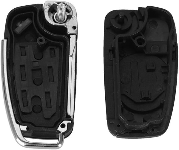 coque de clé pour audi a1 a3 a4 a6 q3 q7 r8 rs4 s3 s4 s6 tt clé télécommande 3 boutons plip avec lame phonillico®