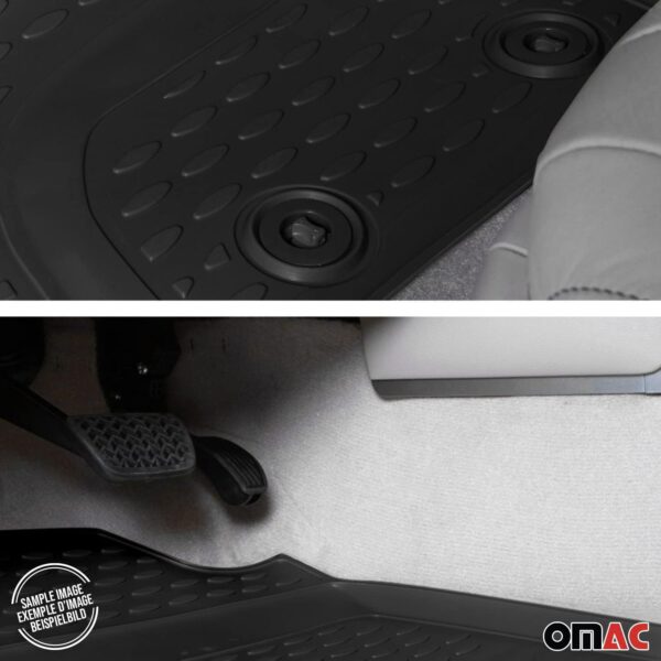 tapis de sol compatibles avec audi a3 2012 2024 sportback tpe caoutchouc noir