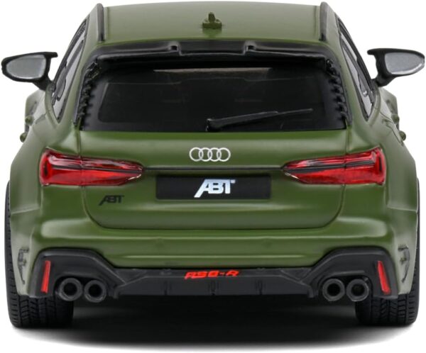 1:43 audi rs6 r vert olive