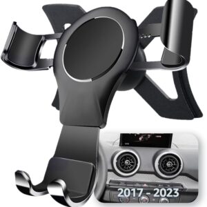 ayada support de téléphone pour audi q2, support de téléphone portable, design amélioré, verrouillage automatique, stable, facile à installer, suv 2017, 2018, 2019, 2020