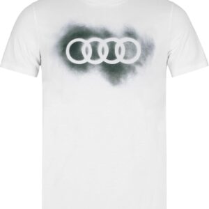 t shirt audi blanc pour homme