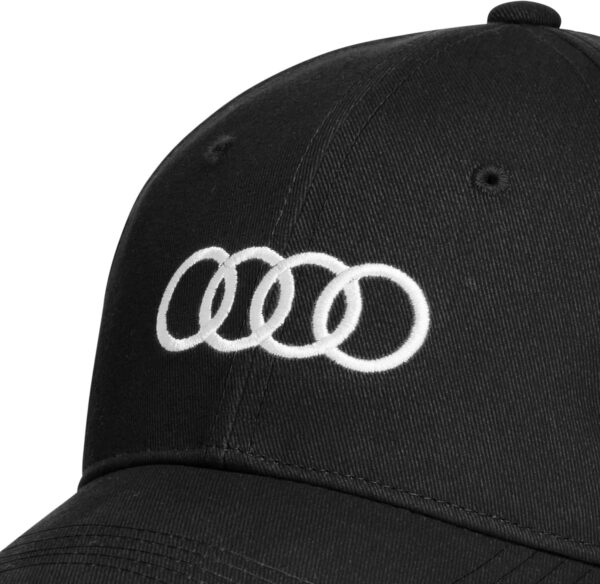 audi casquette unisexe avec anneaux 3131701000 noir 55 59 eu