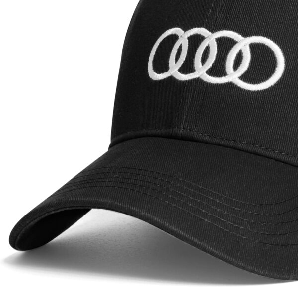 audi casquette unisexe avec anneaux 3131701000 noir 55 59 eu