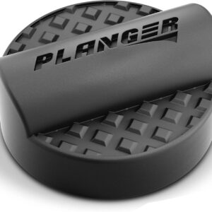 planger® curby pad coussinet en caoutchouc pour cric de voiture (pour certains modèles audi) sur cric protège les voitures et les suv grâce à sa forme et son caoutchouc