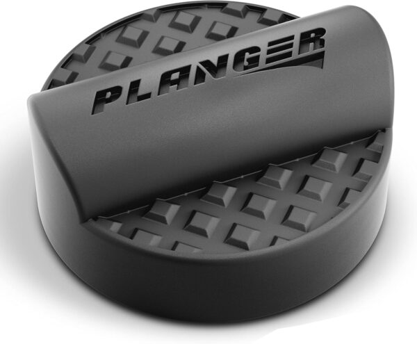 planger® curby pad coussinet en caoutchouc pour cric de voiture (pour certains modèles audi) sur cric protège les voitures et les suv grâce à sa forme et son caoutchouc