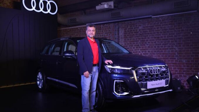 9cb5ed89 a88e 44c3 b799 c3677723b666 mr. balbir singh dhillon head of audi india with the new audi q