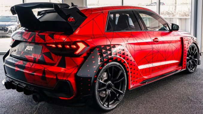 un d’un ! audi a1 abt – projet fou de 400 cv en détails