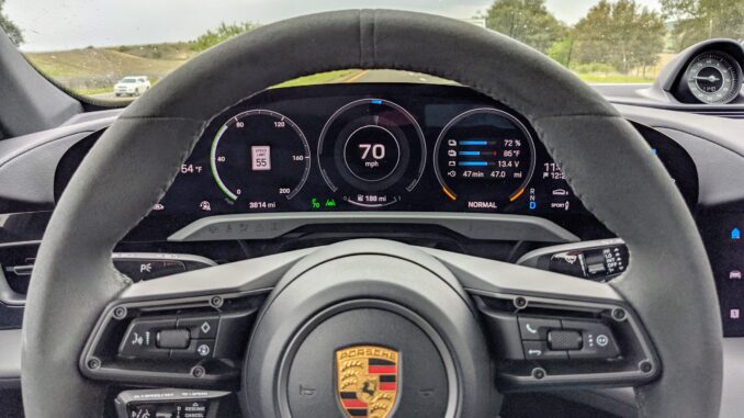 202102 porsche taycan interior display ev steering wheel cockpit gauge cluster kyle scaled.jpg