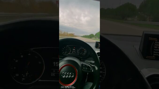 audi a1 kış lastiklerini taktık ,arabanın Şerit iihlal özelliği aktif oldu 😄😇🤗