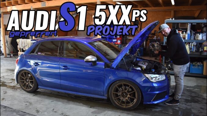 audi s1 ​​poivrée / le projet 5xx ps