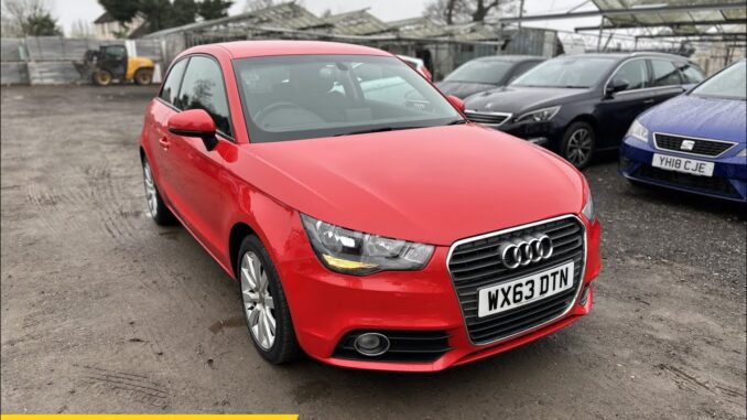 audi a1 1.4 tfsi sport euro 5 (s/s) 3dr | wx63dtn | right hand motor ltd