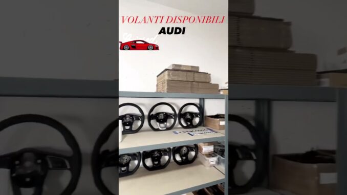 volanti audi a1 a3 q2 q3 q5 q7 q8 a4 a5 #steeringwheel #audi #youtube